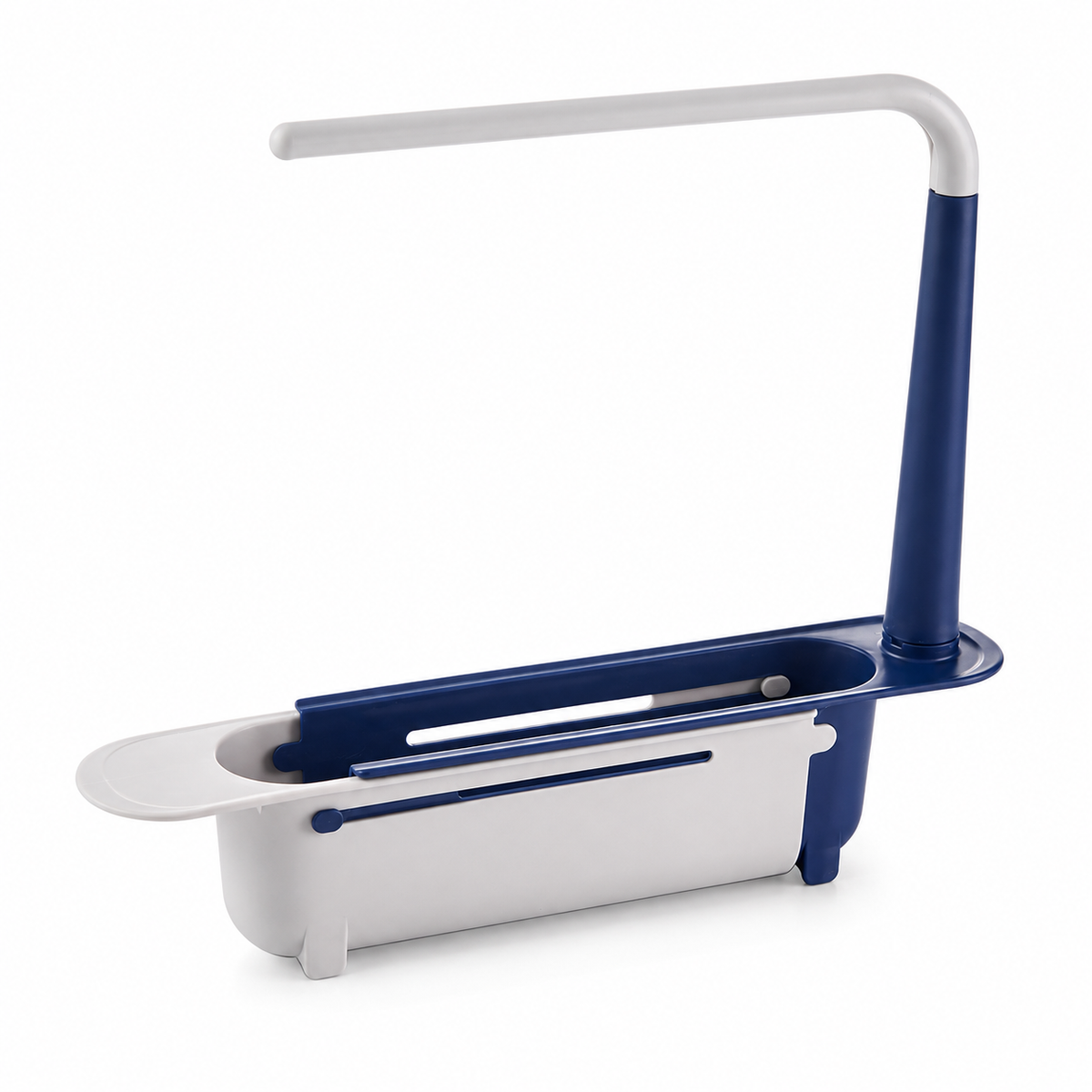 🚰 50% OFF! 🧽 2-in-1 Sink Organizer Rack – Expandable & towel drying bar ✨
