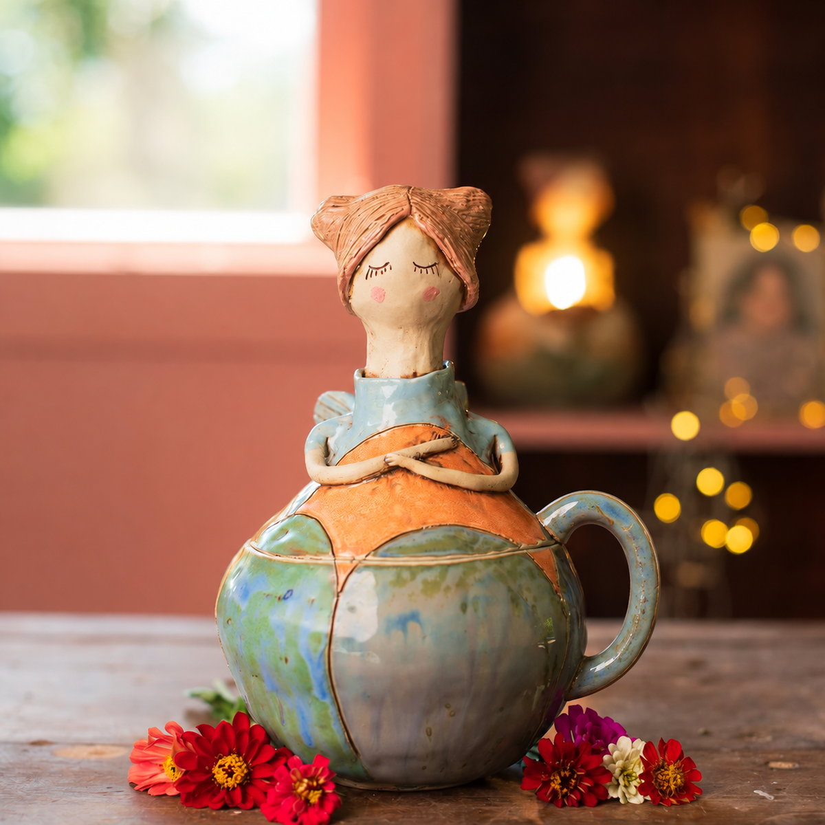 π Handmade Fairies Storage Jar/Mug