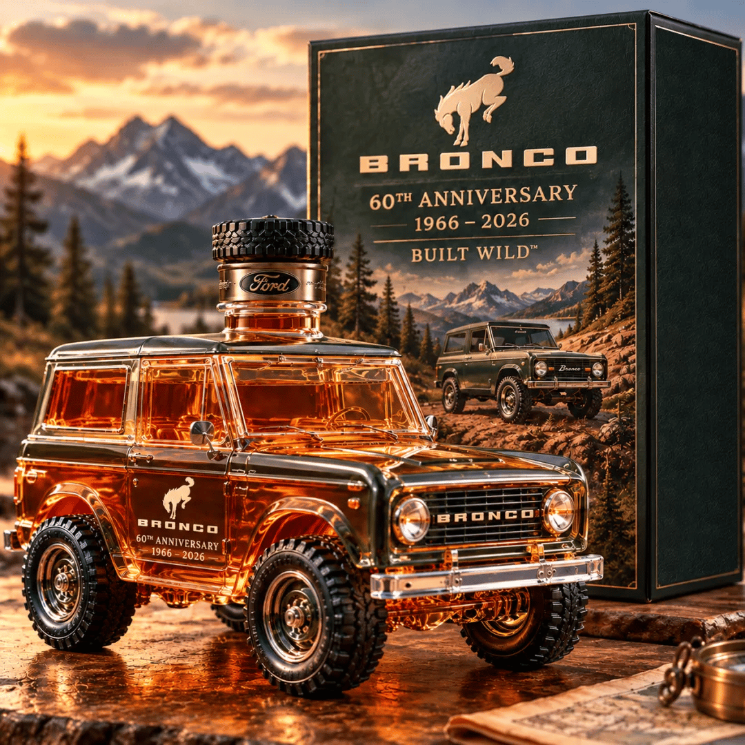 F B 60th Anniversary Whiskey Decanter