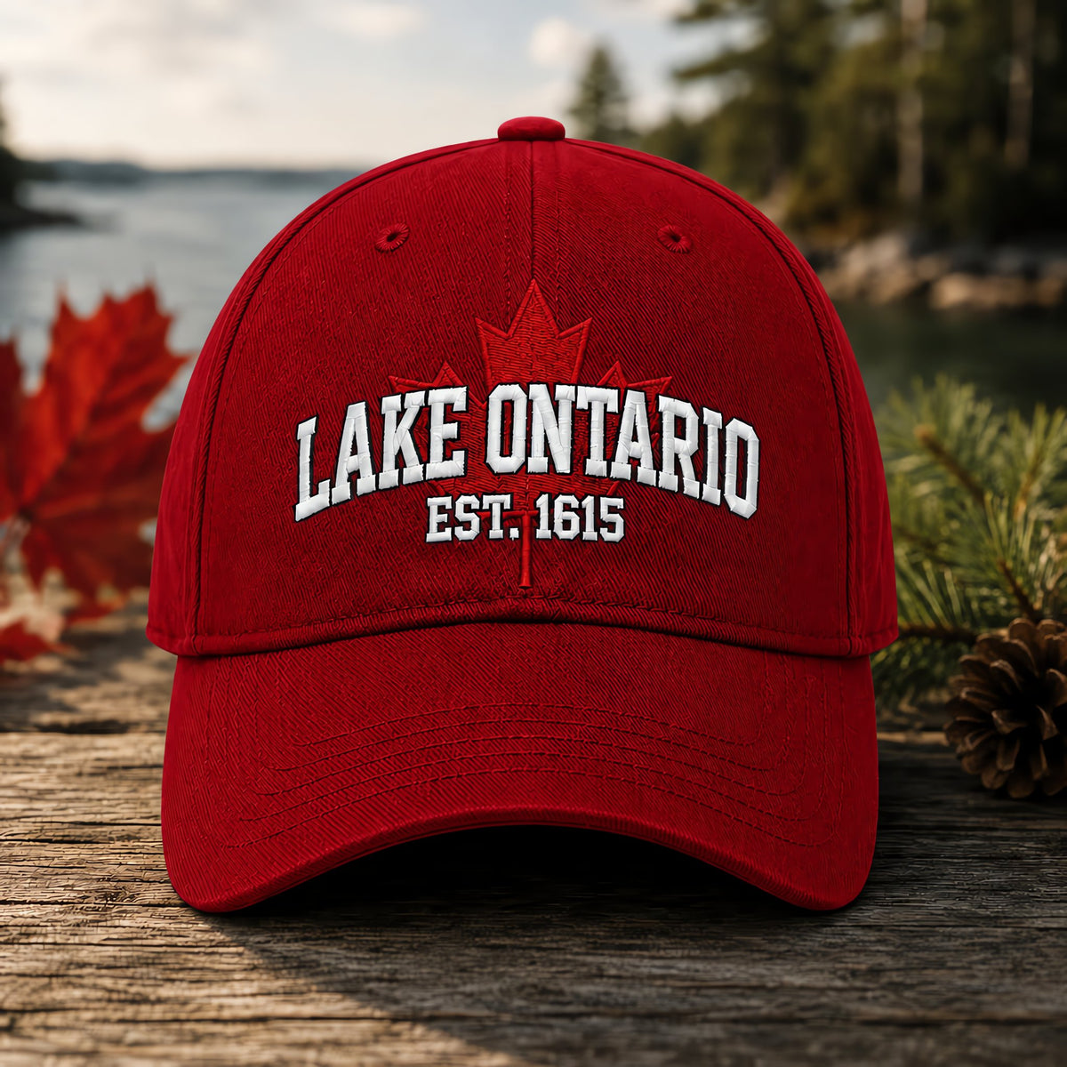 🔥LAST DAY 50% OFF - 🍁Lake Ontario Forever – Heritage Cap (🧢100% Cotton)