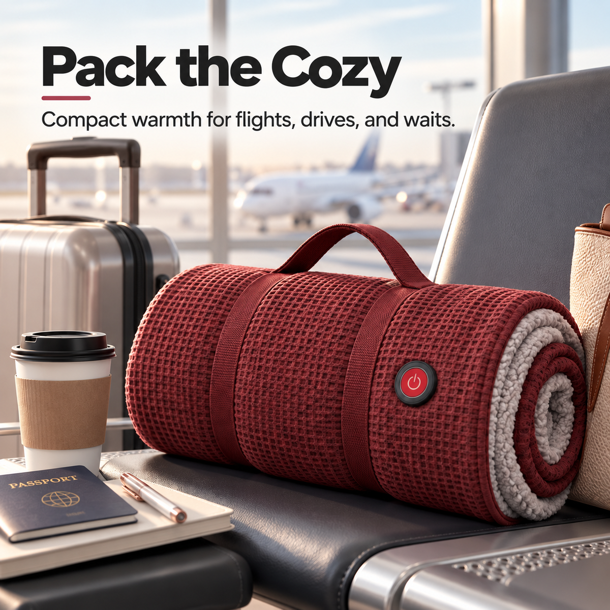 đĨ Wearable Heated Blanket â Cozy Hands-Free Warmth