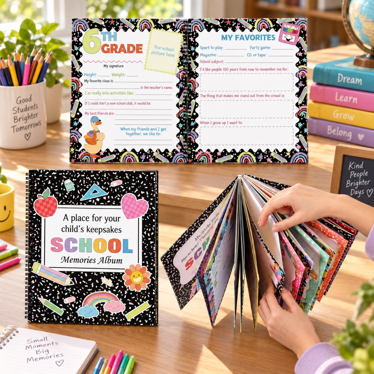'Capture Every School Year: The Ultimate Kids Memory & Keepsake Book ๐'