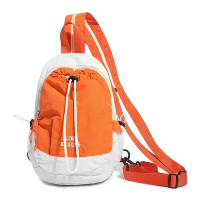 🎒Lightweight Color Block Mini Backpack | Water Resistant, Adjustable Straps for Outdoor Travel🚴