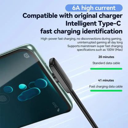 100W 90° Angle Elbow Bend Silicone USB-C Charger Cable