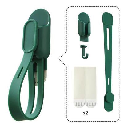 🎄Rugged, Durable, Versatile✨ 6PCS Christmas Silicone Garland Hangers