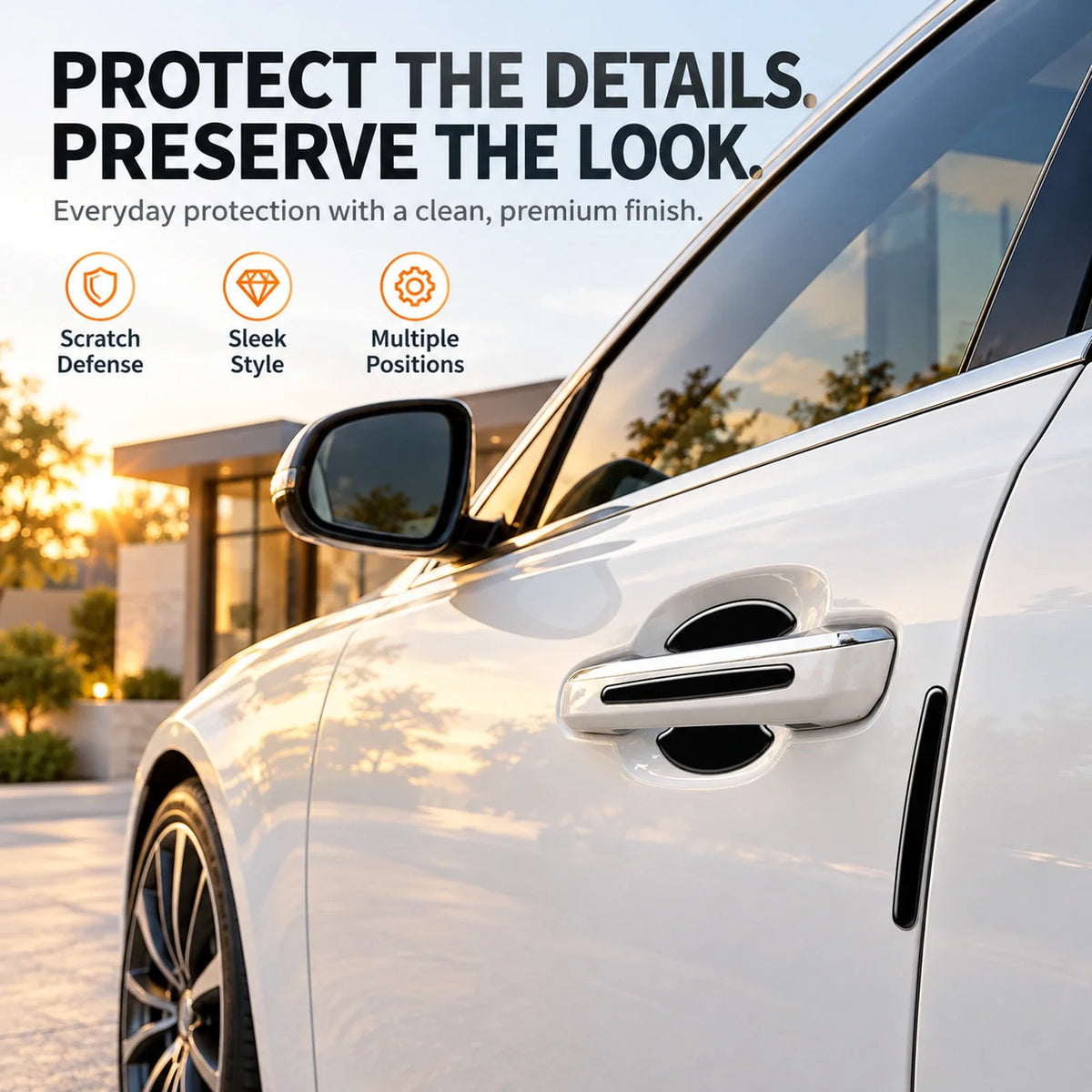Invisible Car Door Scratch Protectors