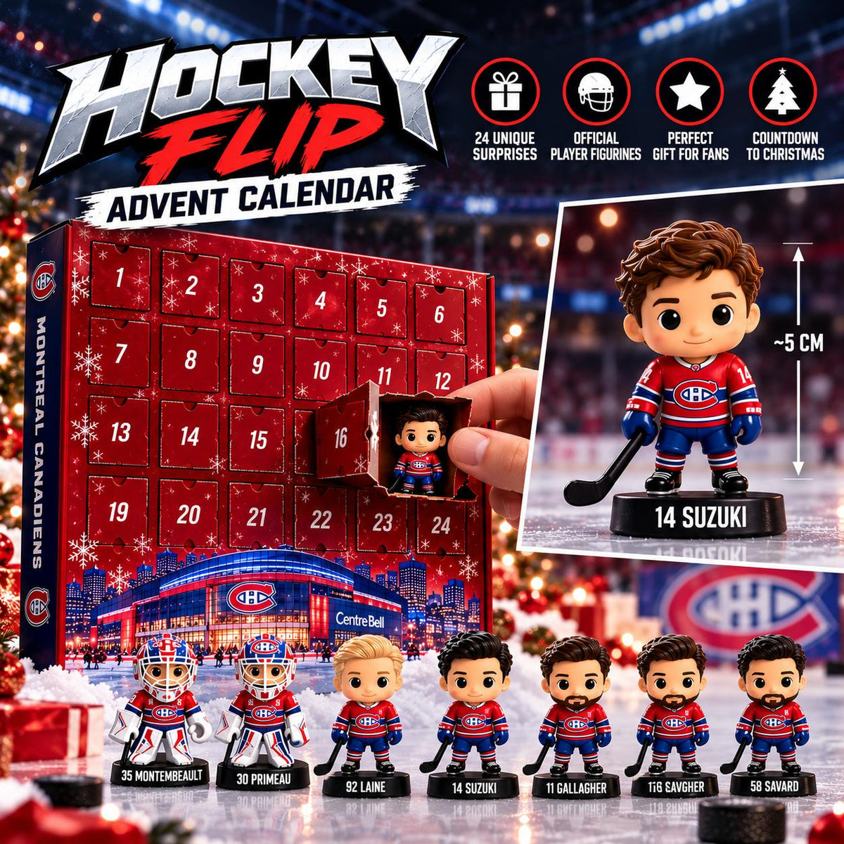 Montreal Canadiens 2026 Christmas Advent Calendar