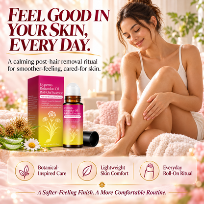 Cyperus Rotundus Oil Roll-On Serum – Natural Post-Hair Removal Care for Smoother, Softer Skin