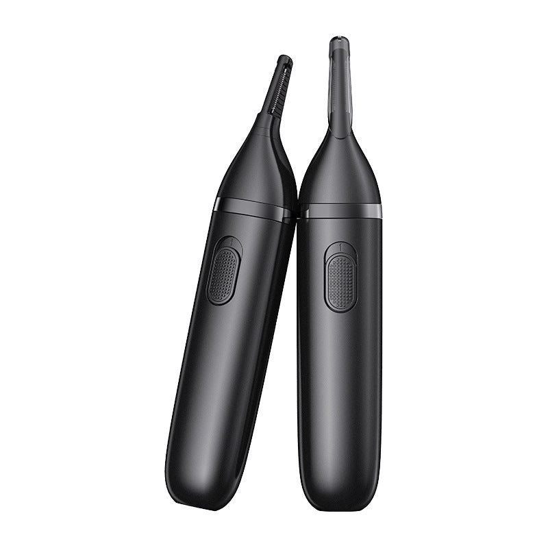 Electric Nose & Ear Hair Trimmer – Dual-Edge Precision Blades, Gentle & Portable Grooming Tool