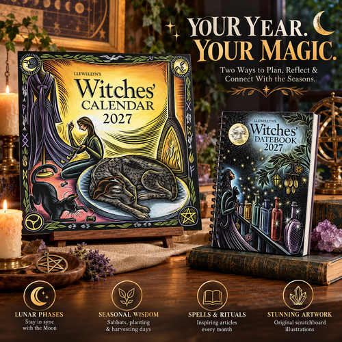 2027 Witches' Calendar & Datebook – Moon Phases, Spells, Rituals & Magical Planner