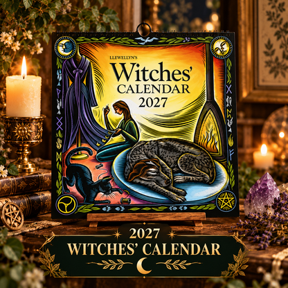 2027 Witches' Calendar & Datebook – Moon Phases, Spells, Rituals & Magical Planner