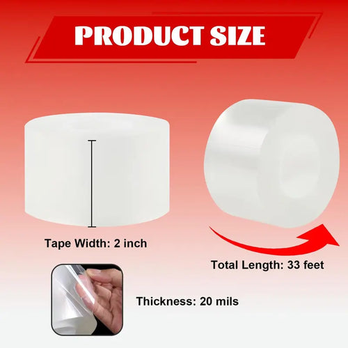 Self-Adhesive Silicone Waterproof Tape (2x33ft)