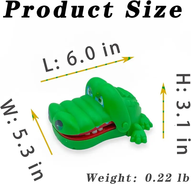 Funny Finger Dentist Game, Tricky Crocodile Teeth Prank Gag Gift Toy