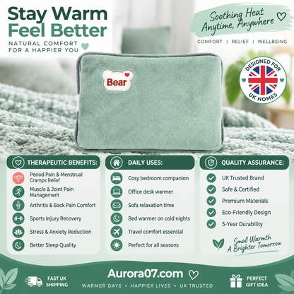 Rechargeable hot water bottles, heat packs, explosion-proof heat pads
