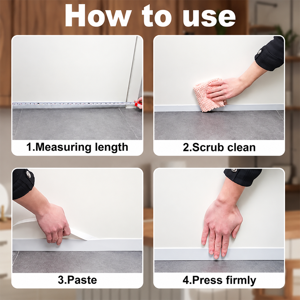 16.4Ft Door Weather Stripping | Adhesive Draft Stopper Seal Strip for Doors, Windows & Shower Doors