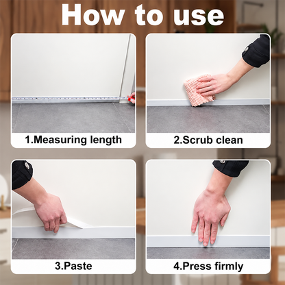 16.4Ft Door Weather Stripping | Adhesive Draft Stopper Seal Strip for Doors, Windows & Shower Doors