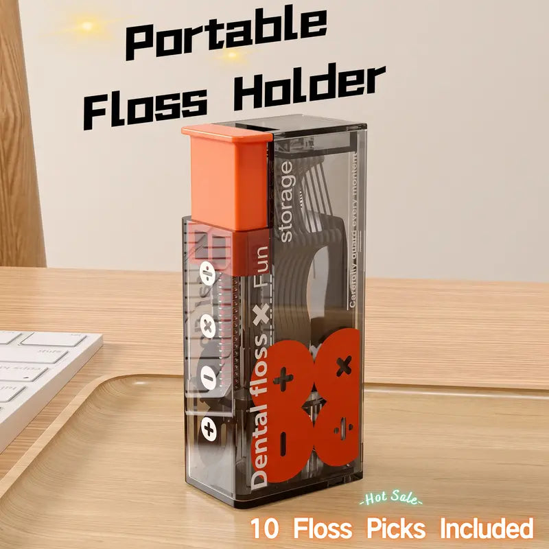 Reusable Dental Floss Pick Dispenser