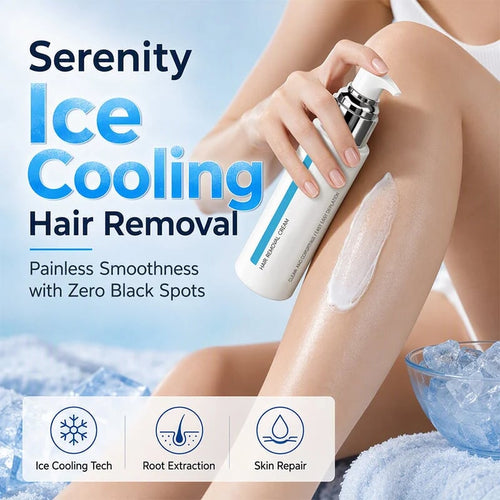 🎉49% Off! ✨Ice-Cooling Hair Removal Cream for Sensitive Skin