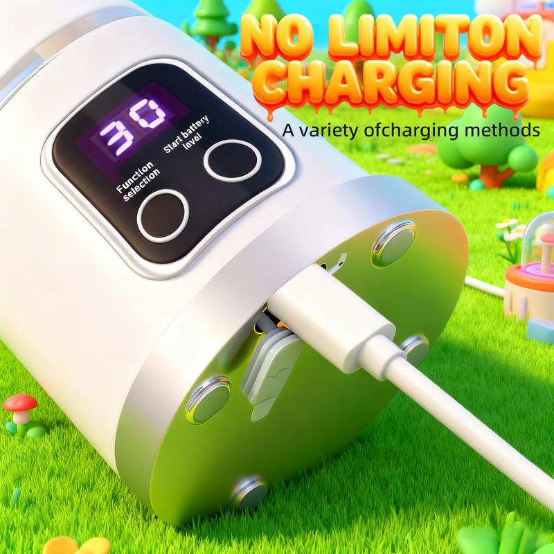 Portable USB Rechargeable Blender – Mini Smoothie Maker for Travel & Gym