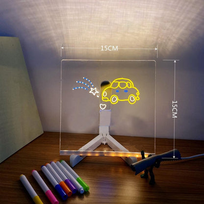 🖌Fashion Hot Sale 49% OFF -  LED Note Board with Colored Pens
