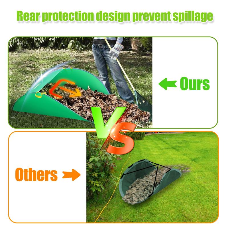 Green Leaf Collection Garden Leaf Gathering Tent
