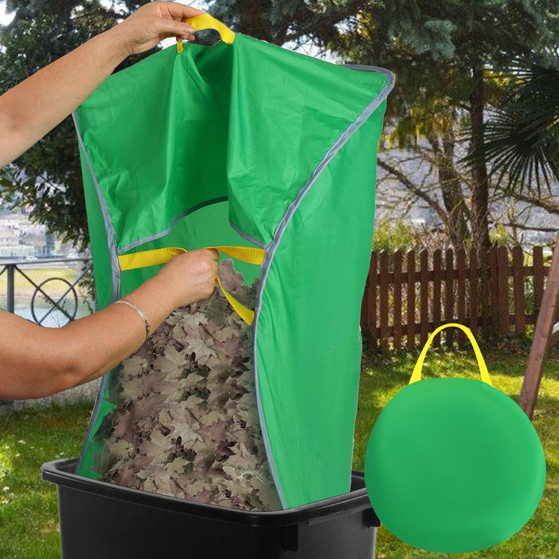 Green Leaf Collection Garden Leaf Gathering Tent