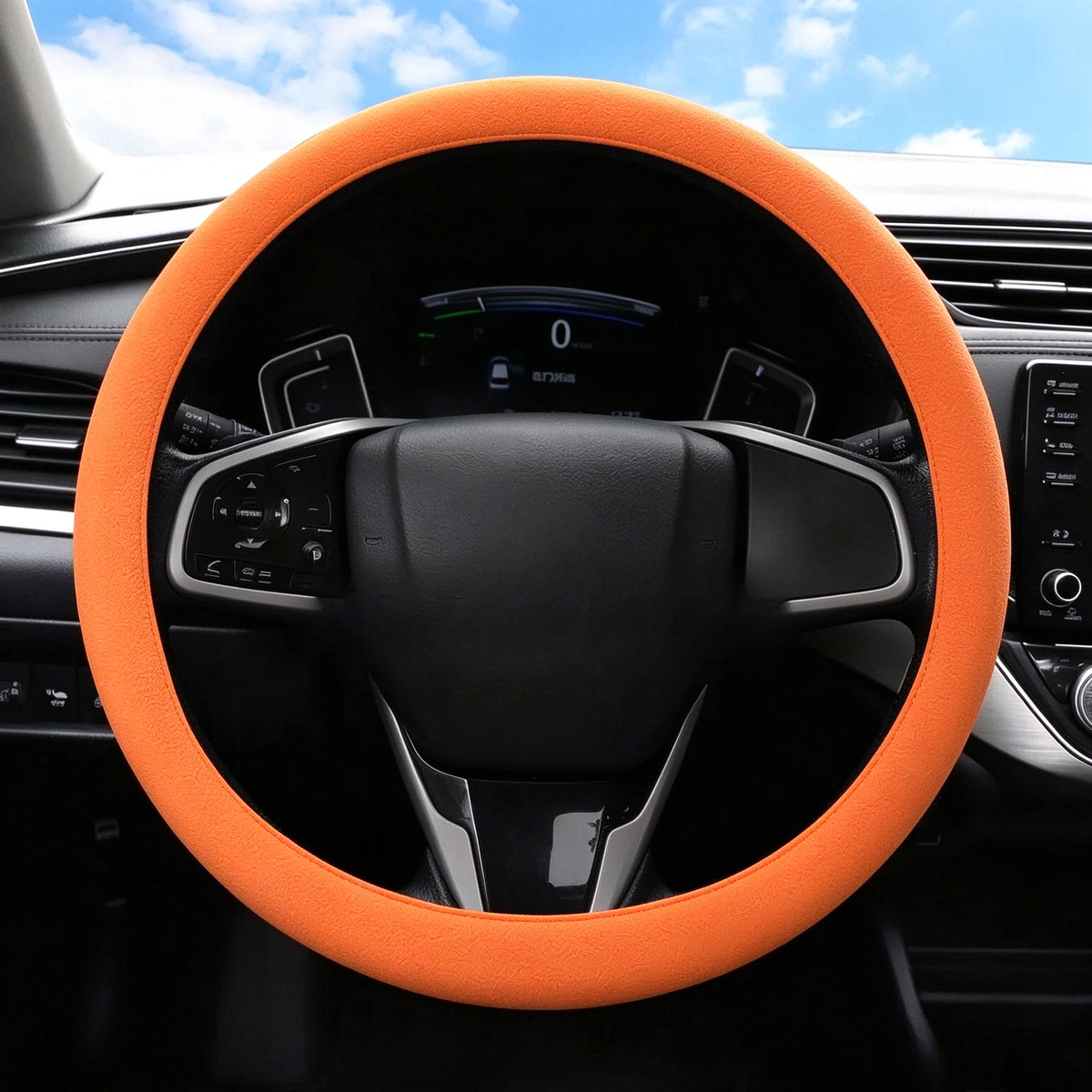 🚗Elastic Silicone Anti-Slip Car Steering Wheel Cover