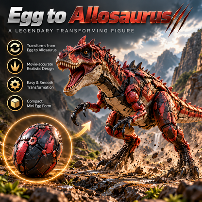 🦖 Egg to Dinosaur™ – Transforming Dino Egg toy🥚
