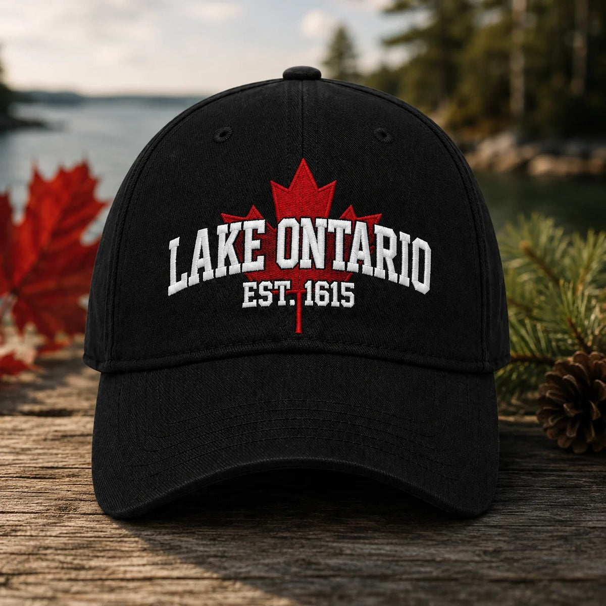 🔥LAST DAY 50% OFF - 🍁Lake Ontario Forever – Heritage Cap (🧢100% Cotton)