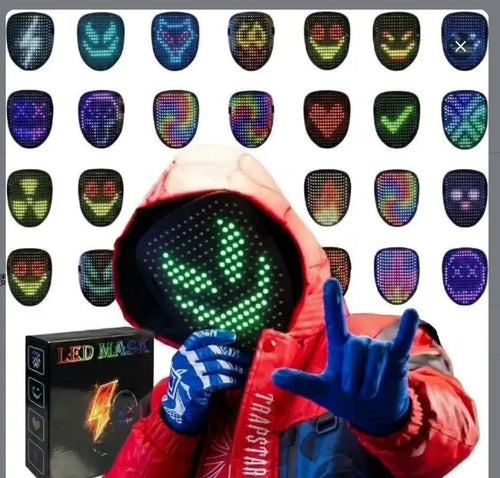 🎃2026 Halloween LED Skull Horror Mask