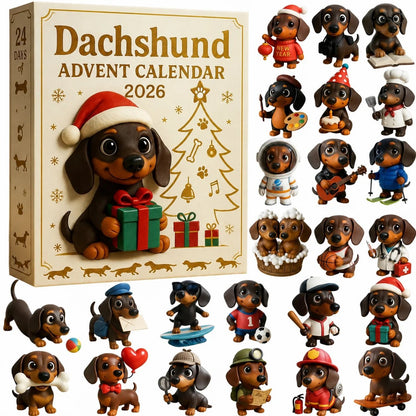 🐶 2026 Dachshund Advent Calendar 🎄🐾