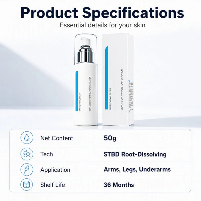 🎉49% Off! ✨Ice-Cooling Hair Removal Cream for Sensitive Skin