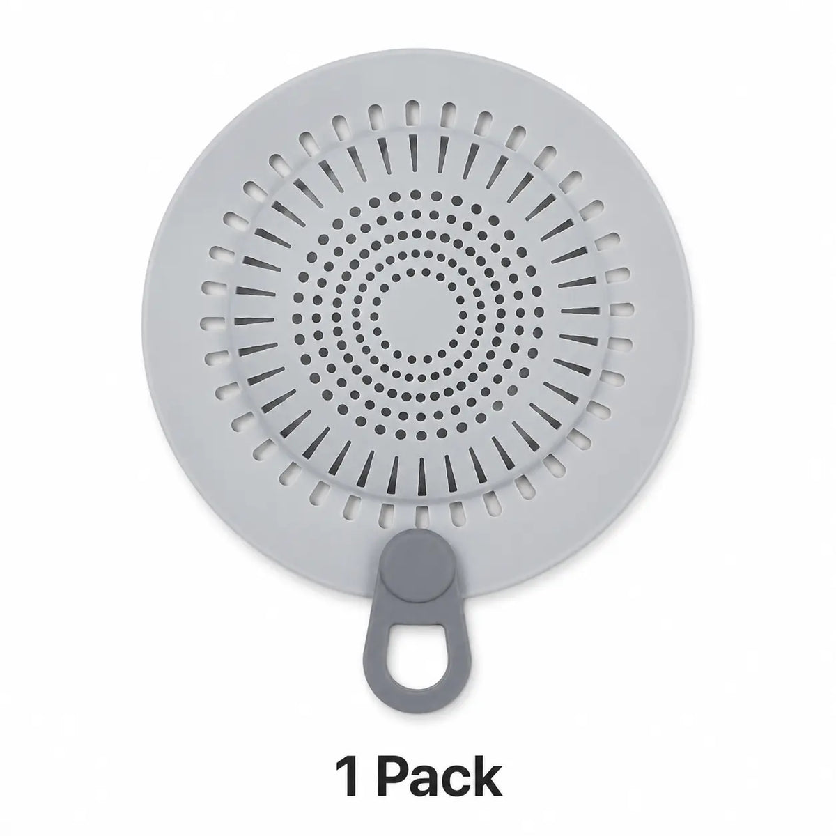 Silicone Hair Catcher Drain Cover – Flexible Shower & Sink Strainer