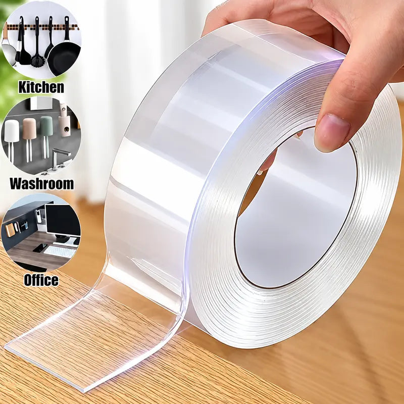 Heavy Duty(9.85FT), Nano Double Sided Adhesive Tape