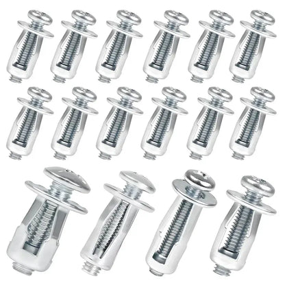 🔩 31Pcs Heavy-Duty Carbon Steel Petal Jack Nut Assortment Kit