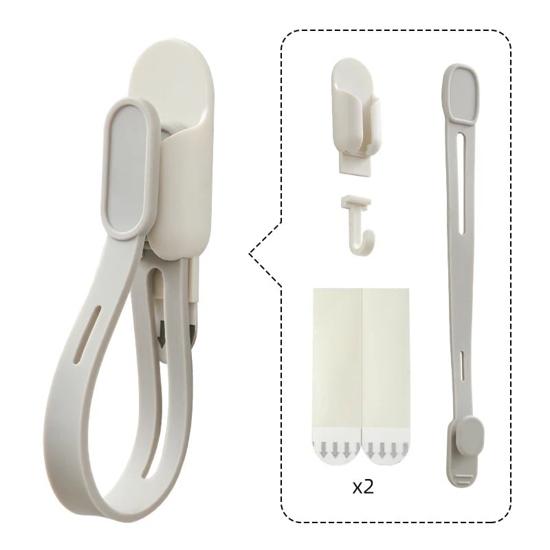 🎄Rugged, Durable, Versatile✨ 6PCS Christmas Silicone Garland Hangers