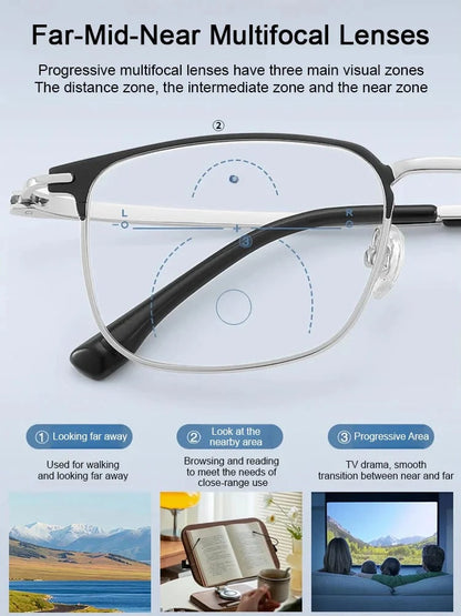 2026 Ultra Light Anti Blue Presbyopic Glasses