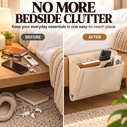 🔥Bedside Hanging Organizer – Keep Essentials Within Reach