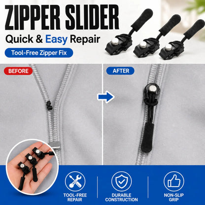 🔧 15pcs Universal Zipper Repair Tool | 3 Sizes Detachable Suitable