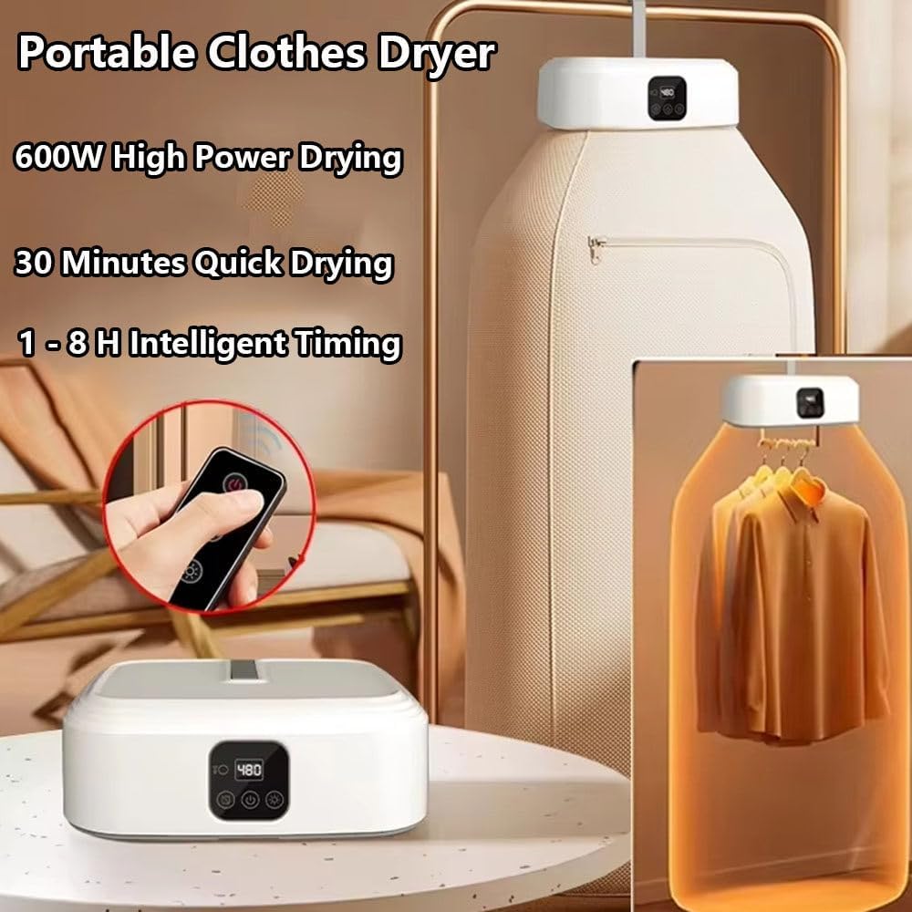 ❤️Portable Clothes Dryer – Fast Drying, Foldable & Easy to Use