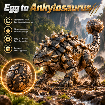 🦖 Egg to Dinosaur™ – Transforming Dino Egg toy🥚