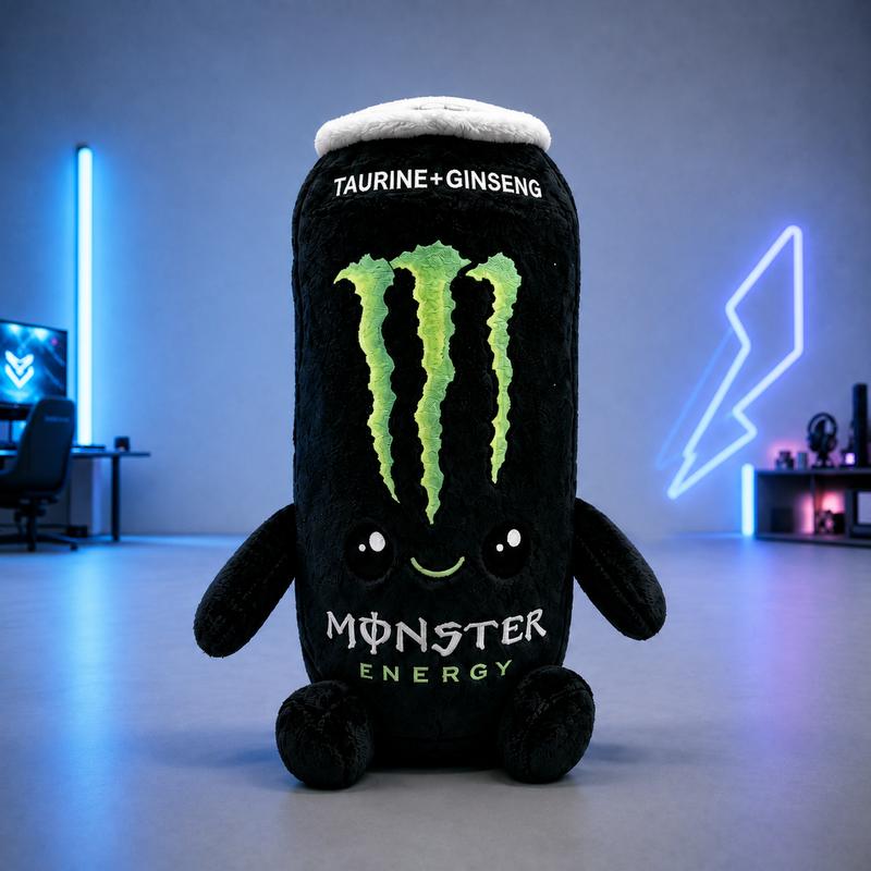 🔥Special 50%OFF🎁Energy Drink Can Plushie – Your Cute Desk Buddy