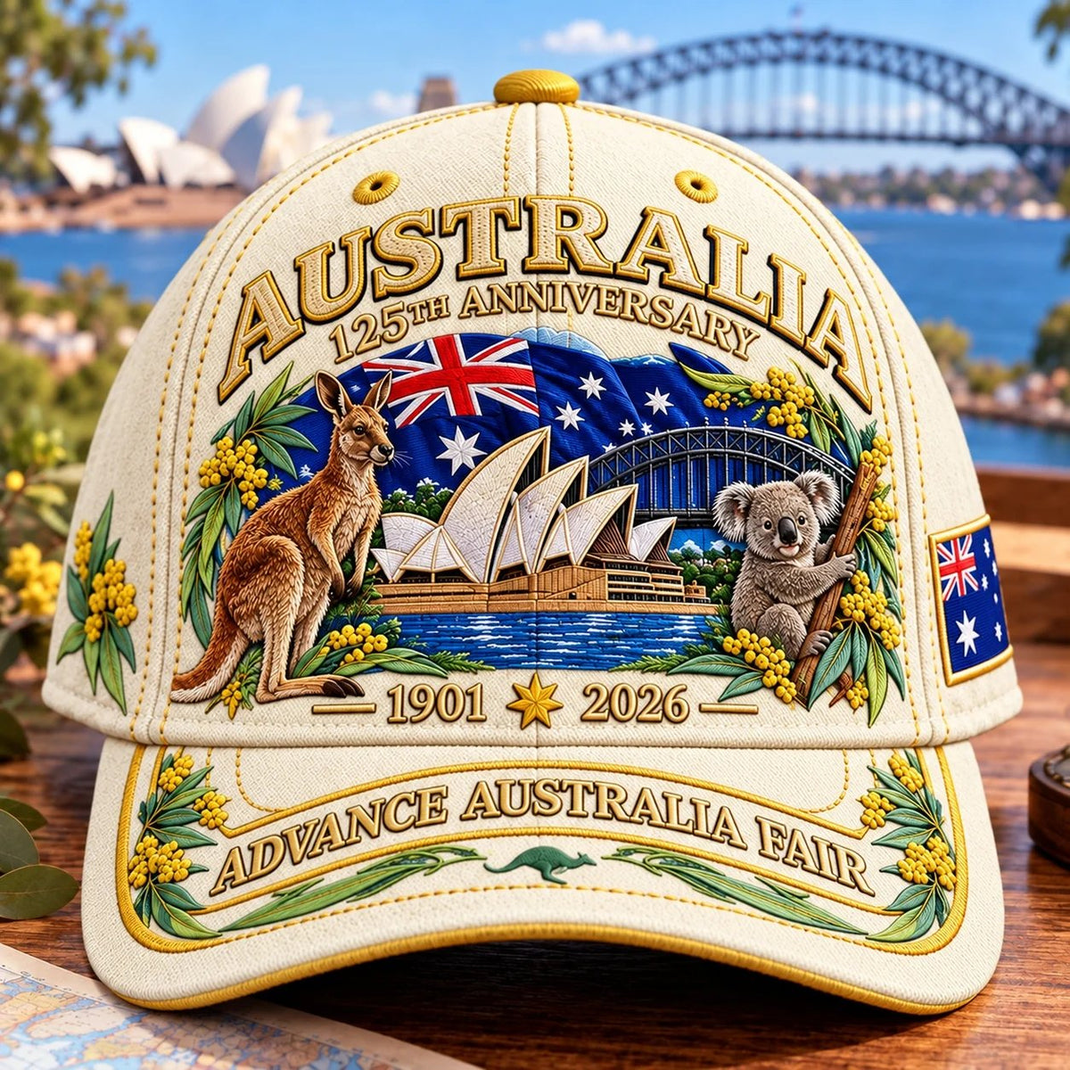 🦘Australia 125th Anniversary 1901–2026 Commemorative Cap