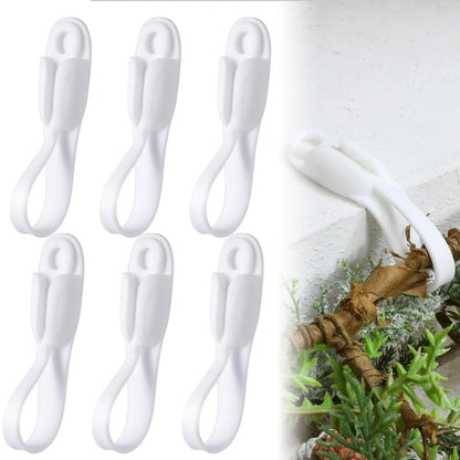 🎄Rugged, Durable, Versatile✨ 6PCS Christmas Silicone Garland Hangers