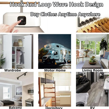 ❤️Portable Clothes Dryer – Fast Drying, Foldable & Easy to Use