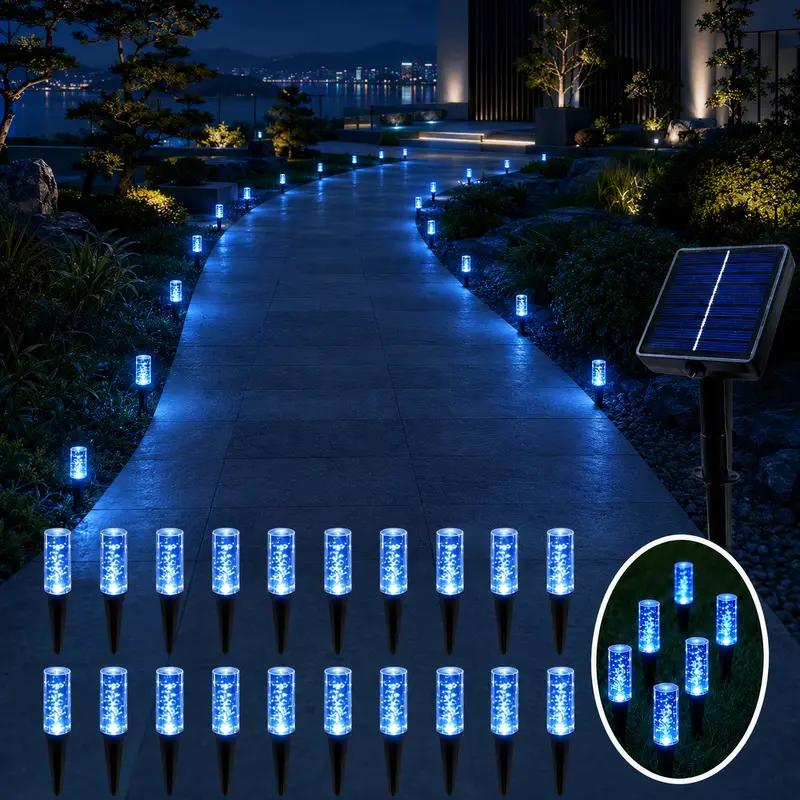 ⏳🔥LIMITED-TIME 50% OFF! ⏰✨ Solar Bubble Pathway Light – Auto On/Off, Decorative, Weatherproof 🌙☀️