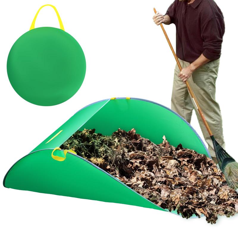Green Leaf Collection Garden Leaf Gathering Tent