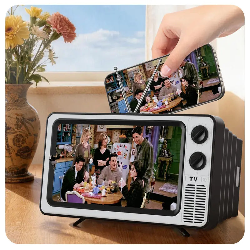 📺 Retro TV Phone Screen Magnifier | Turn Your Phone Into A Tiny TV✨