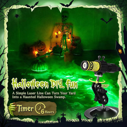 Halloween Swamp Laser Projector – IP67 Outdoor Laser Light