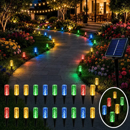 ⏳🔥LIMITED-TIME 50% OFF! ⏰✨ Solar Bubble Pathway Light – Auto On/Off, Decorative, Weatherproof 🌙☀️